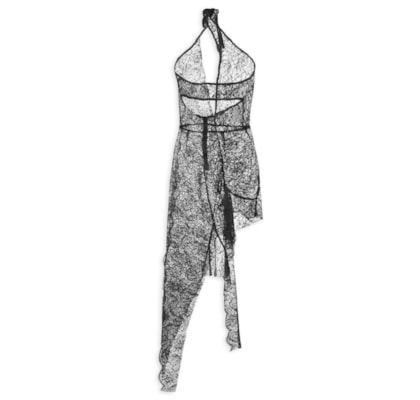 Vestido Noir Renda - Preto