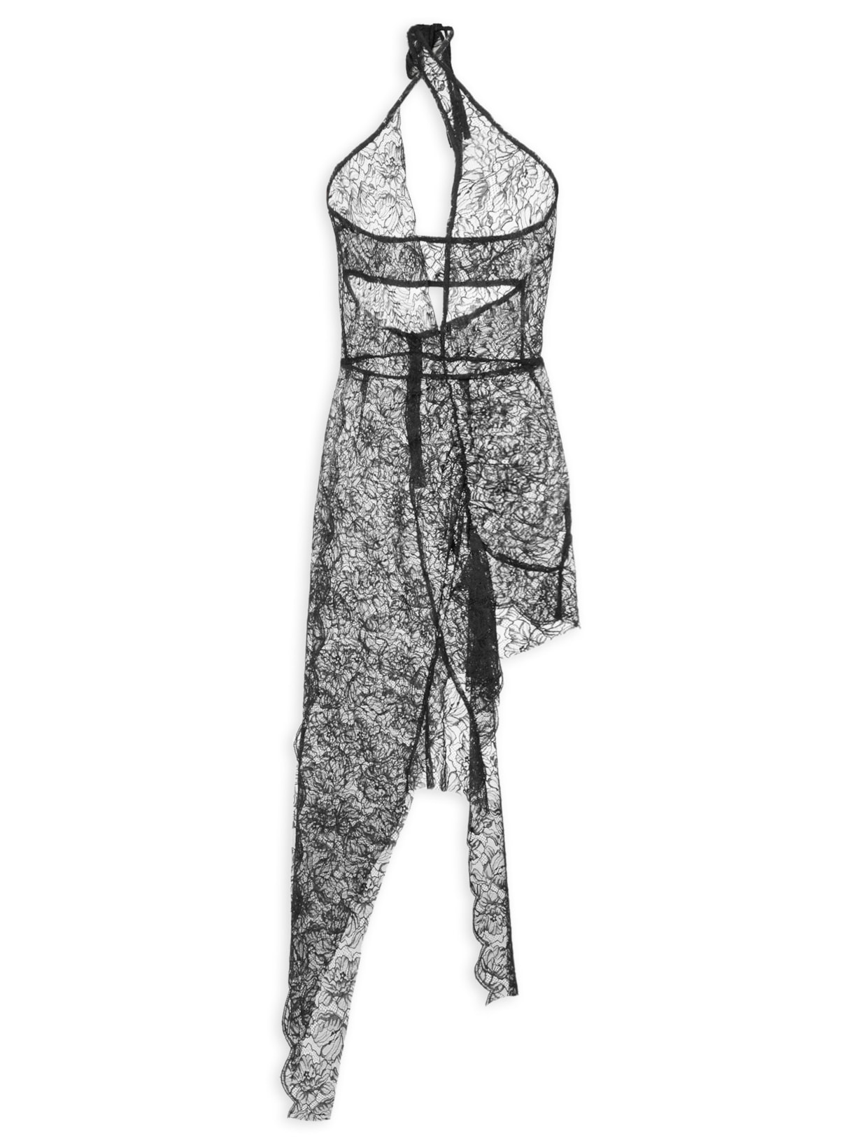 Vestido Noir Renda - Preto