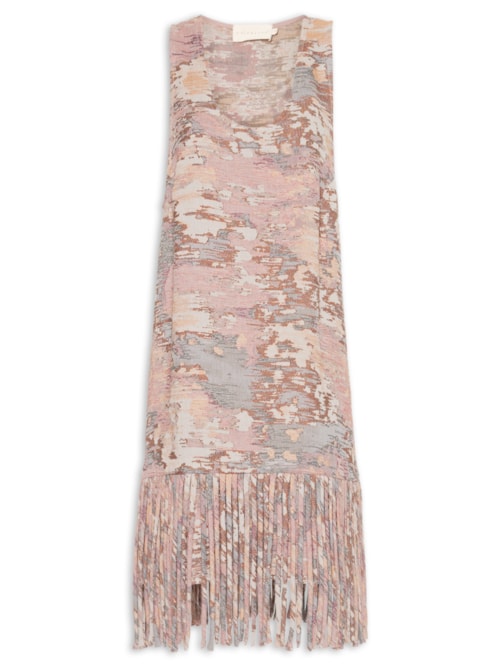 Vestido Noturno - Rosa