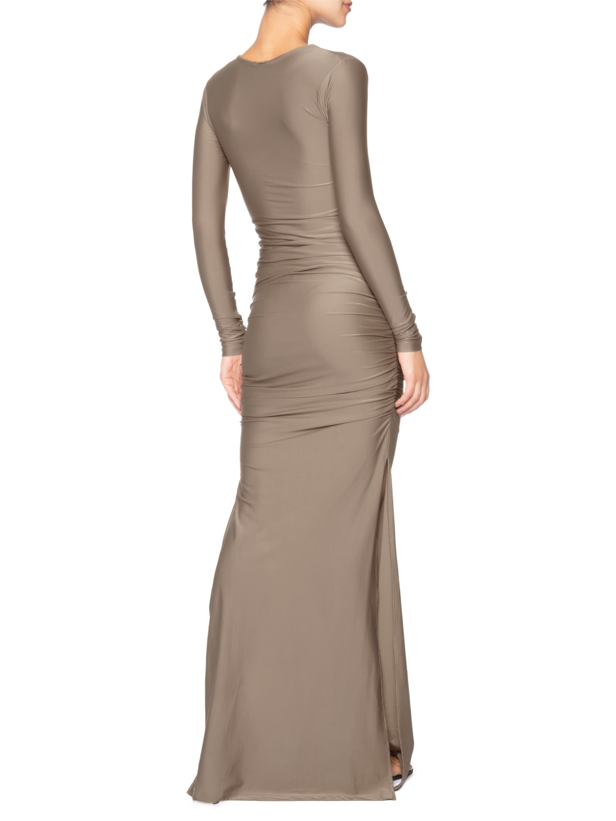 Vestido Nubia Dourado La Sirène