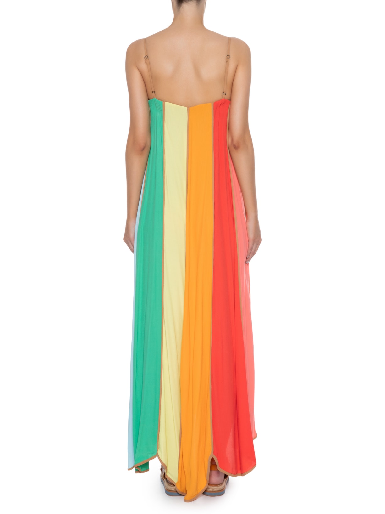 Vestido Nuvem Patch Verde Farm