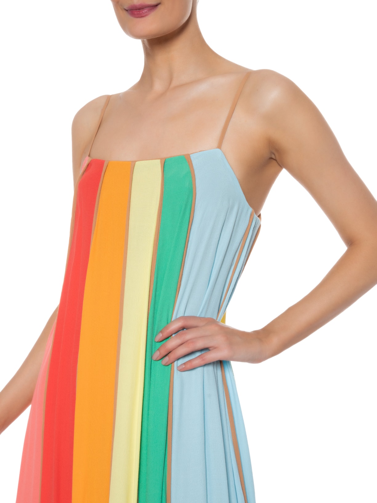 Vestido Nuvem Patch Verde Farm