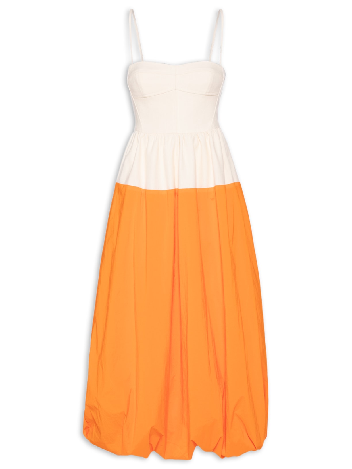 Vestido Nylon Ártico - Laranja