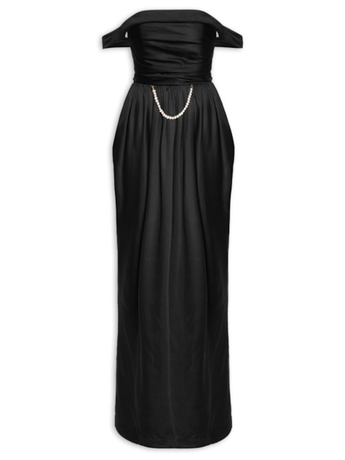Vestido O Tempo - Preto