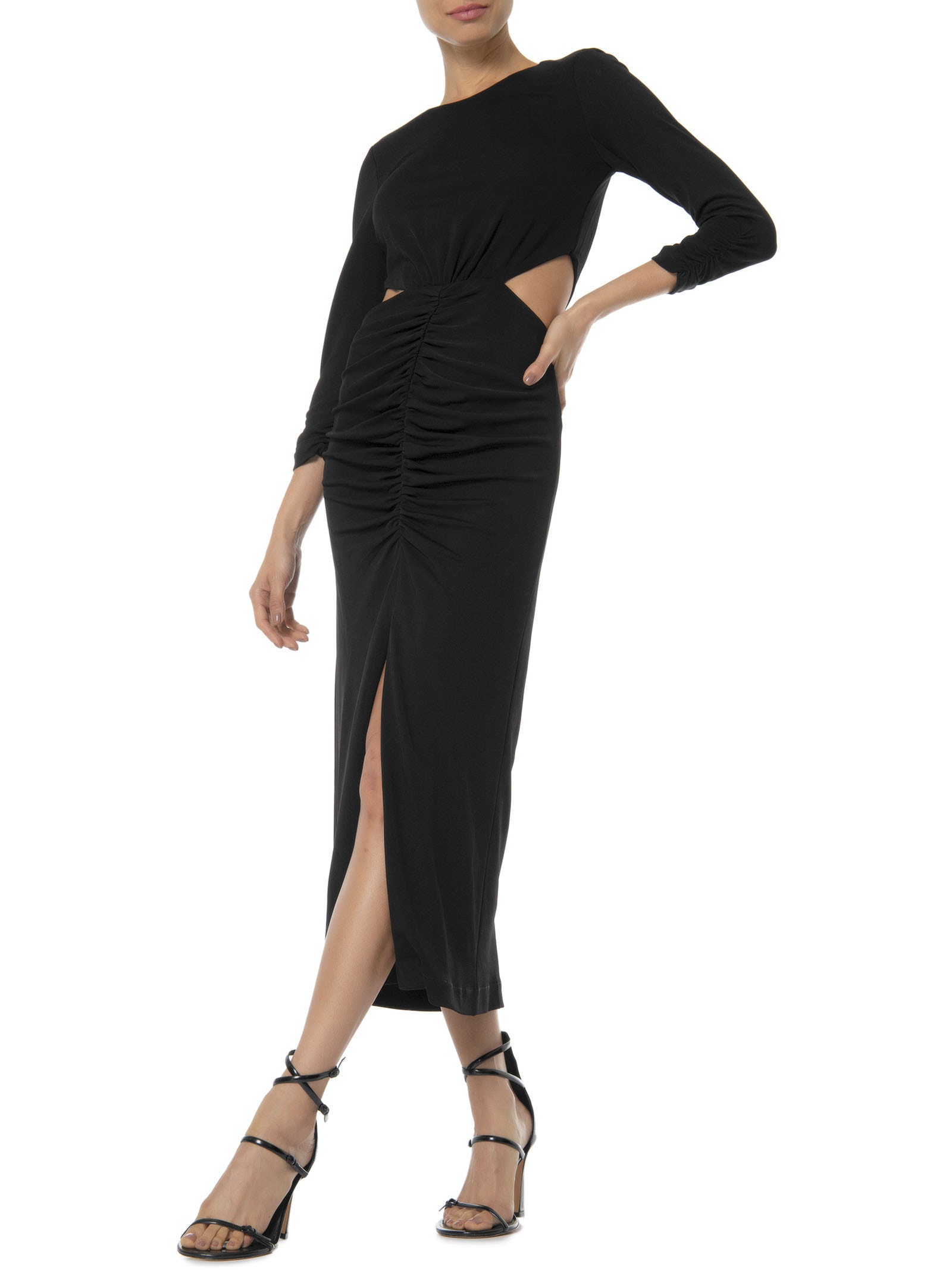 Vestido Olivia Liso - Preto - Shop2gether