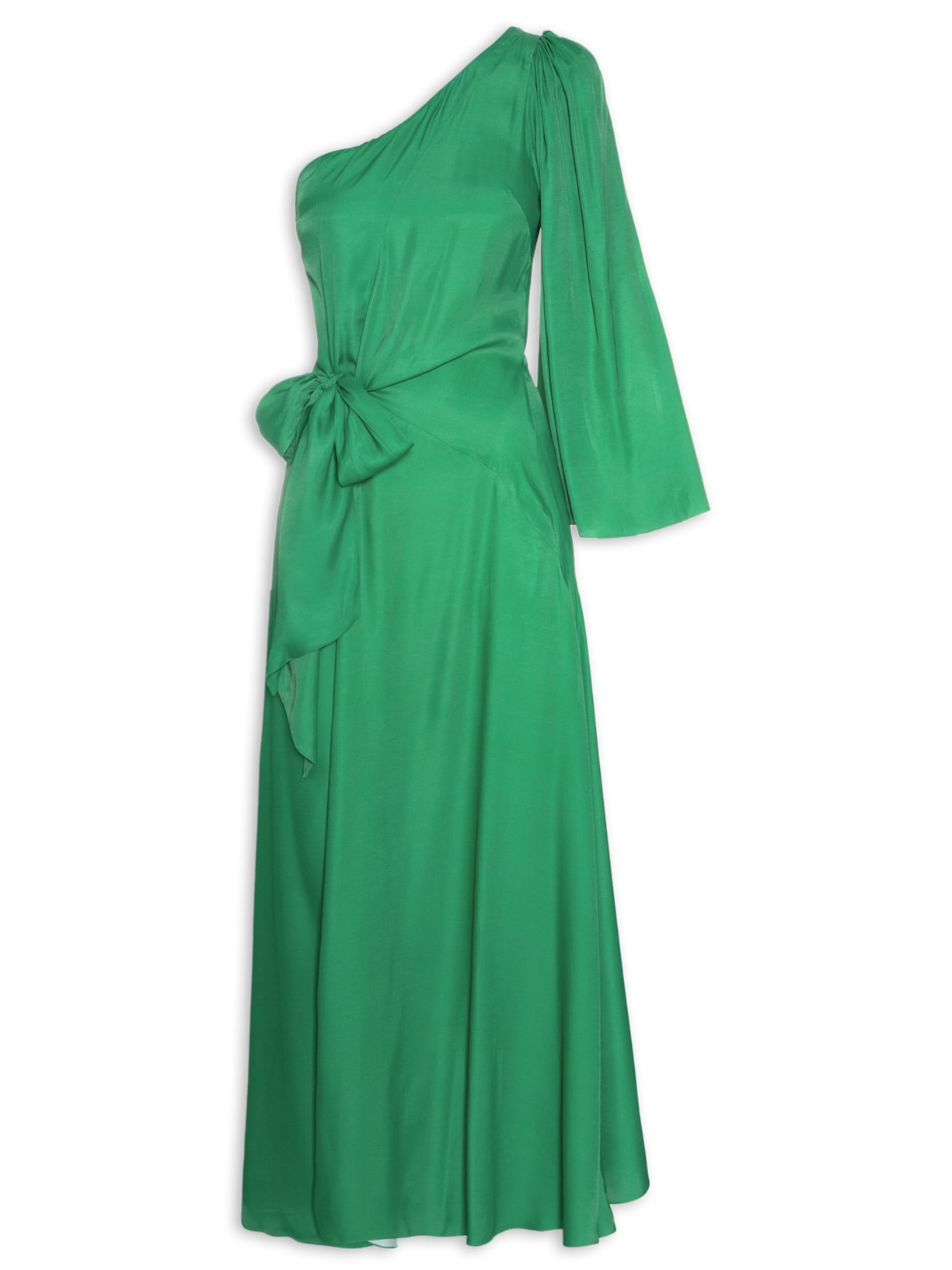 Vestido Ombro Só Amarração - Verde