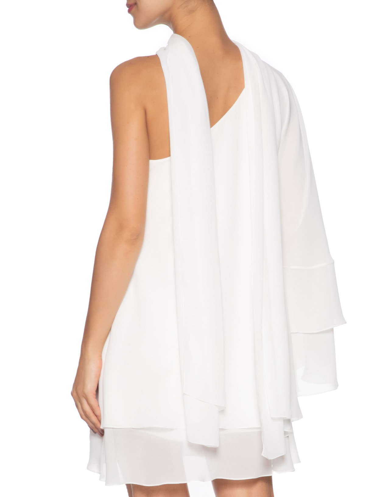 Vestido Ombro Só Faixa Off White Dress To
