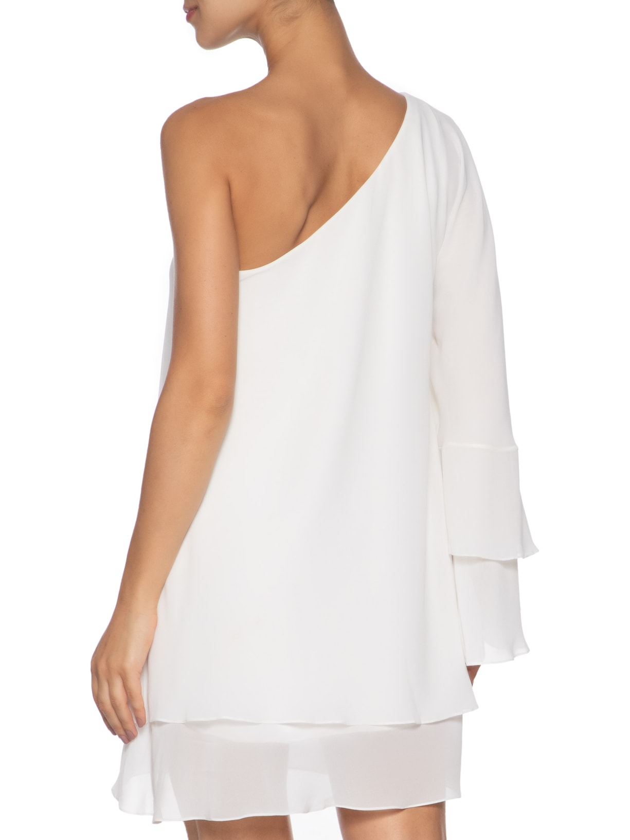 Vestido Ombro Só Faixa Off White Dress To