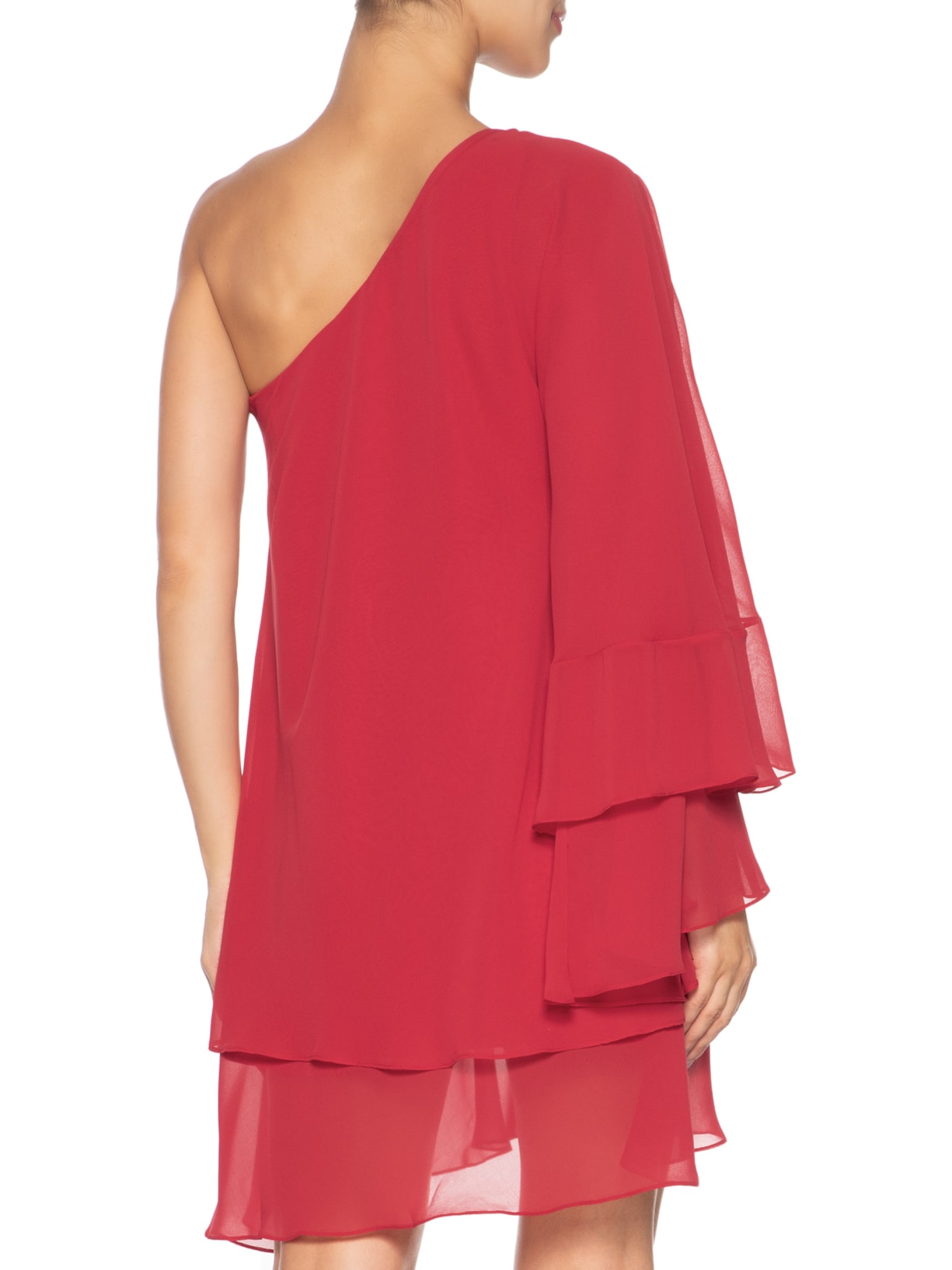 Vestido Ombro Só Faixa Vermelho Dress To