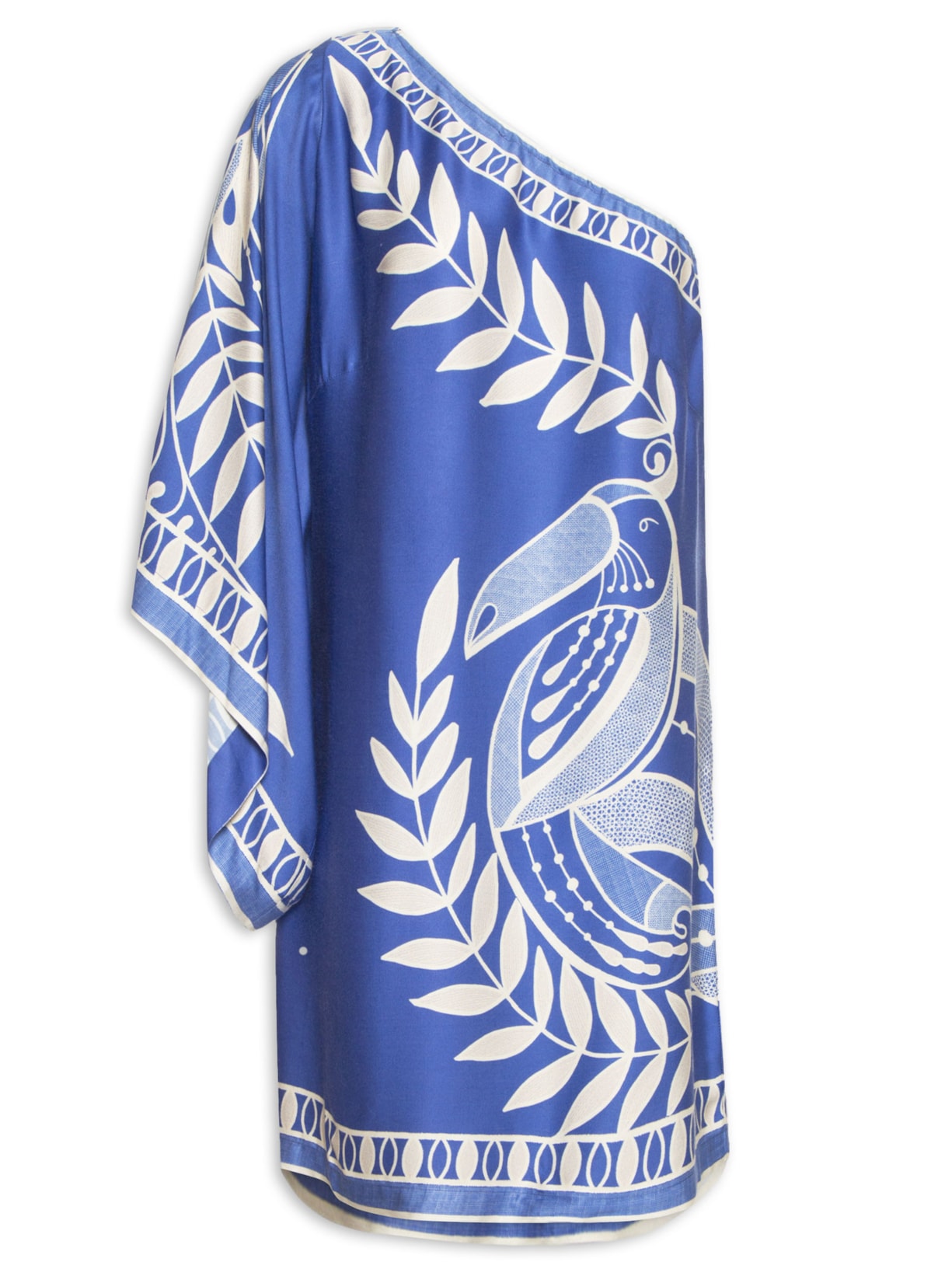 Vestido Ombro Só Rendeira - Azul