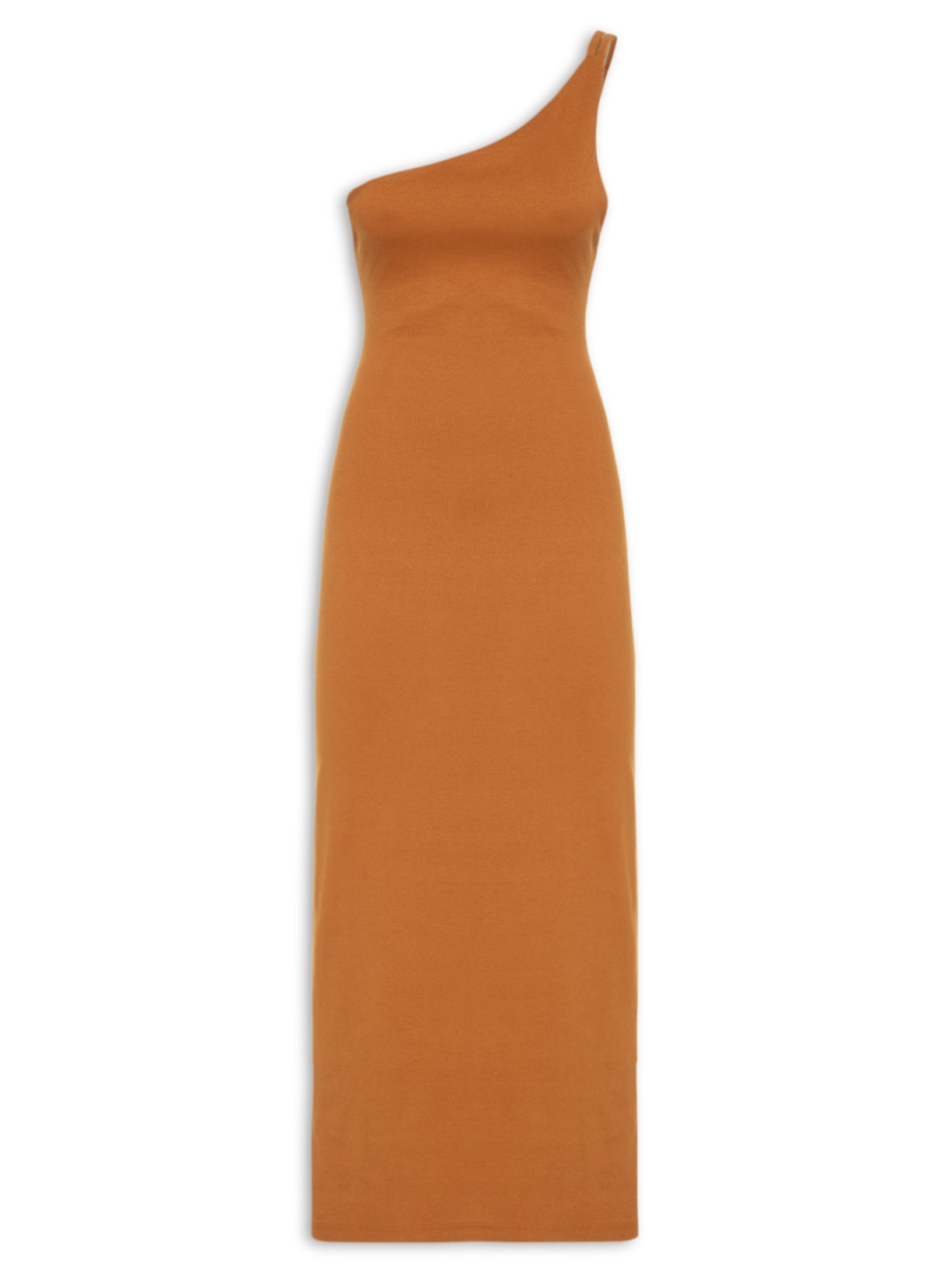 Vestido Ombro Só Rolote Marrom Farm