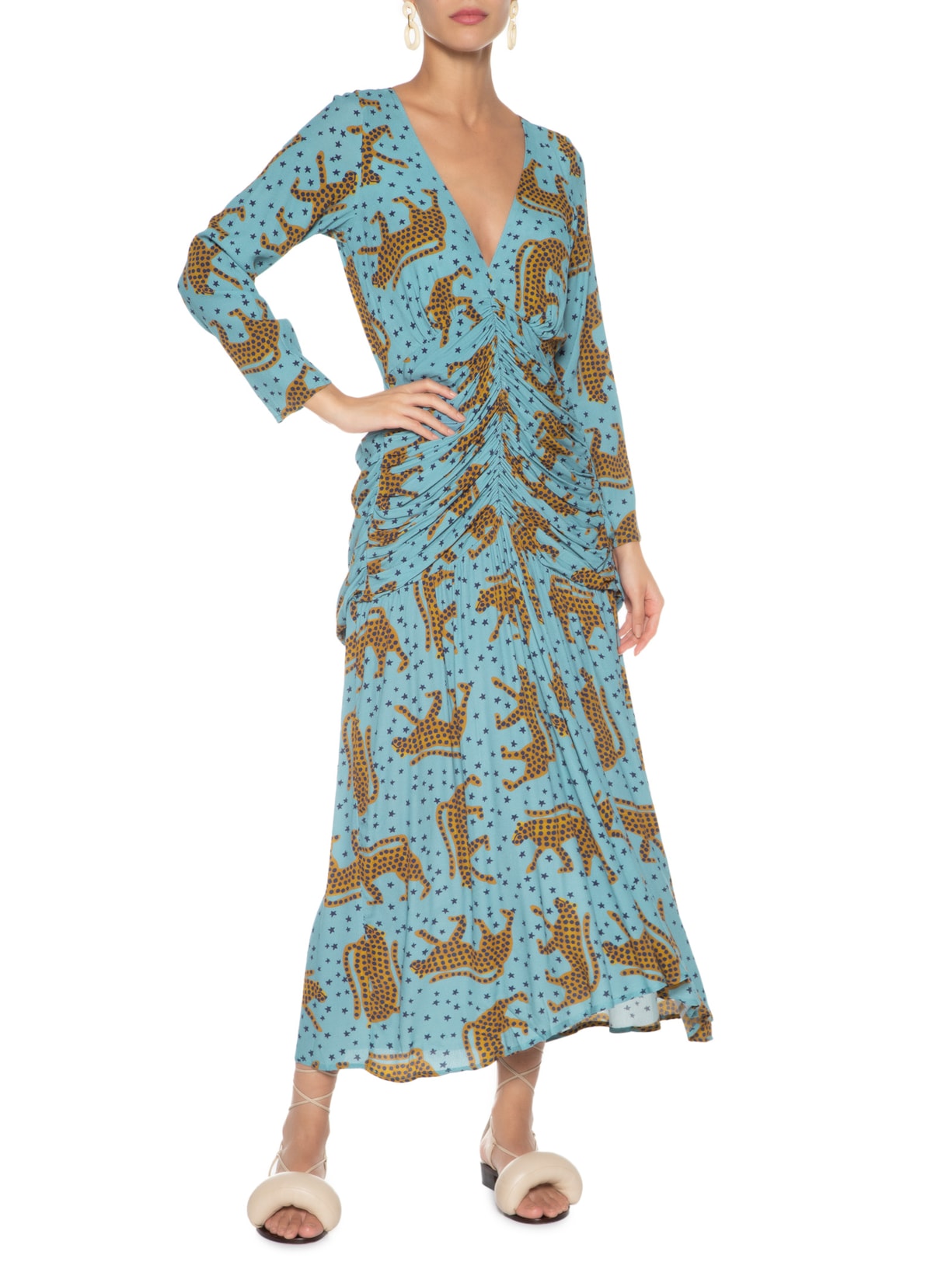 Vestido Oncita Azul Farm