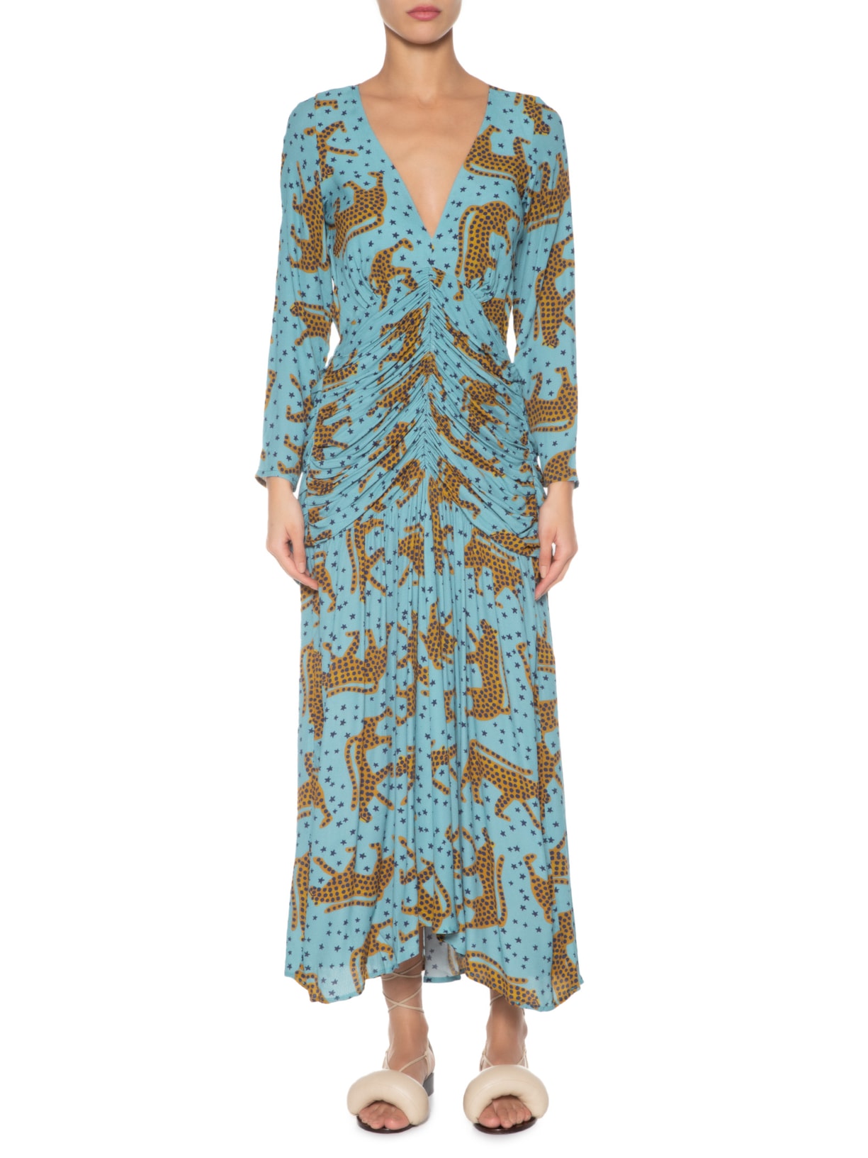 Vestido Oncita Azul Farm