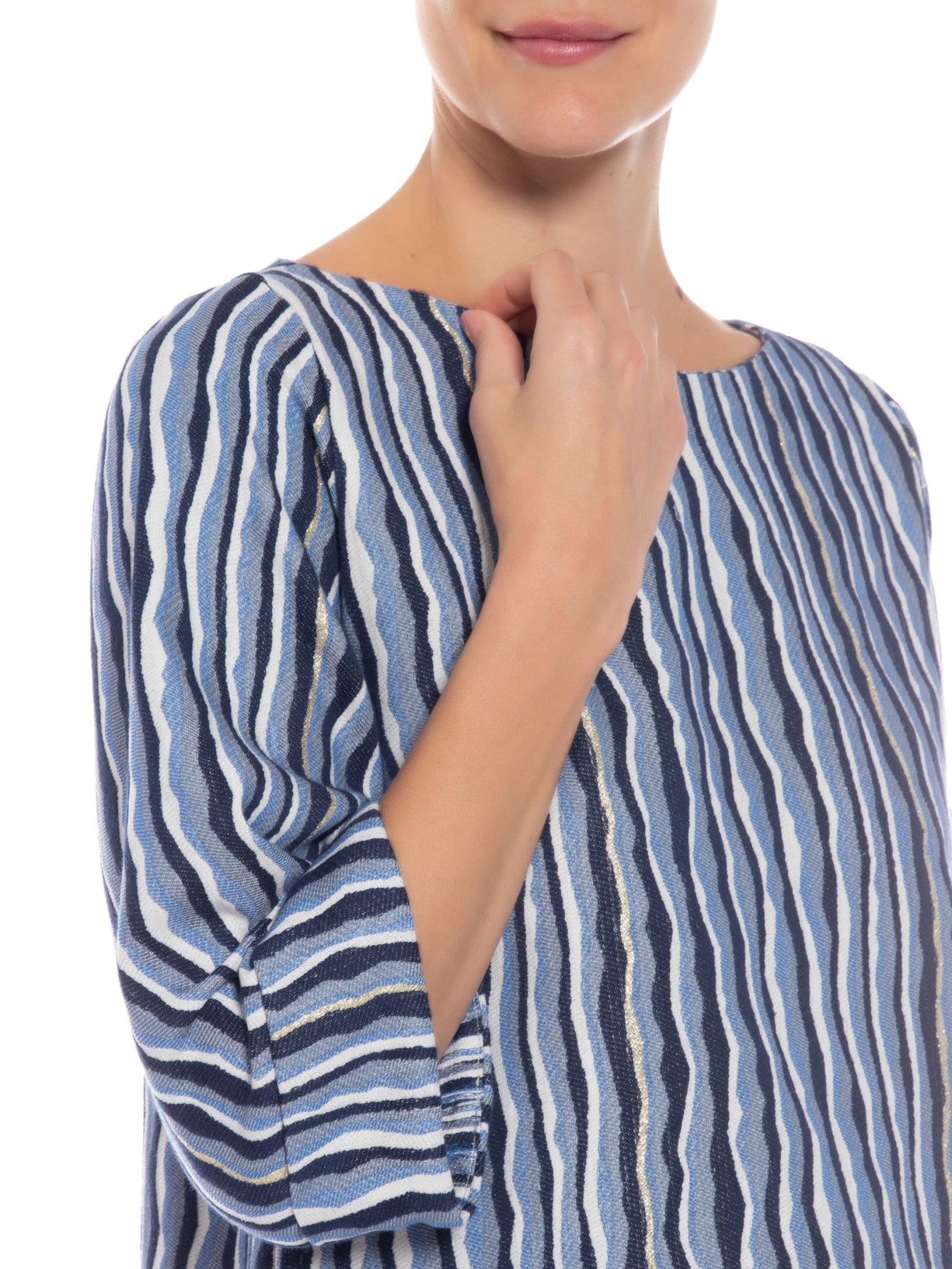 Vestido Ondas Azul Neriage