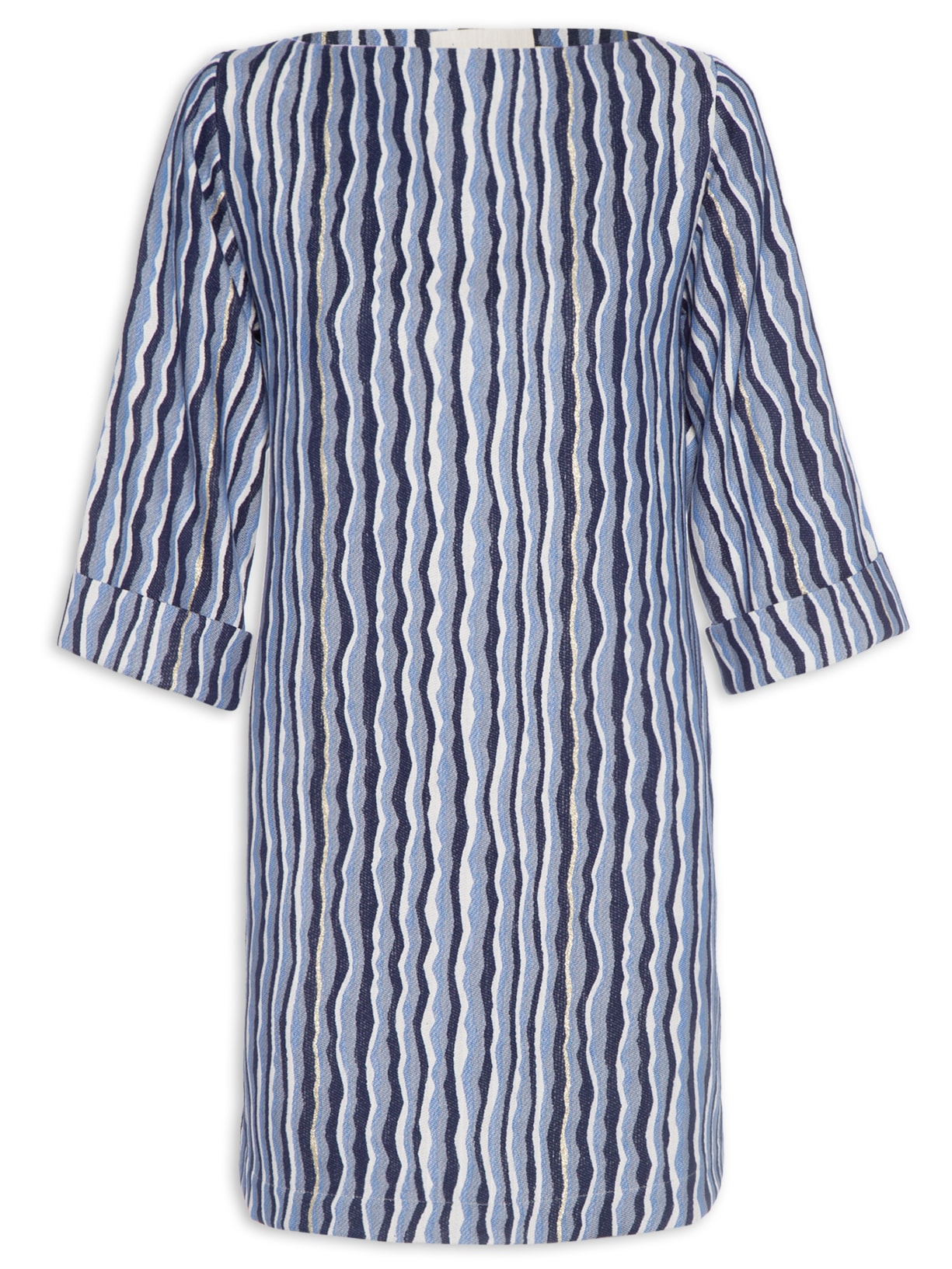 Vestido Ondas Azul Neriage