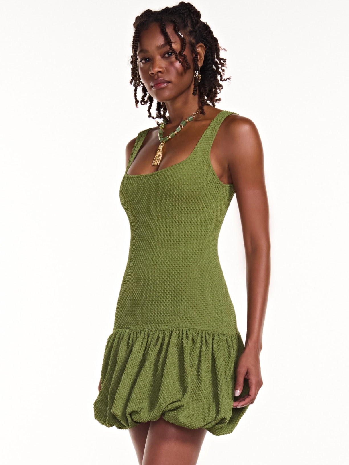 Vestido Onix Verde Triya