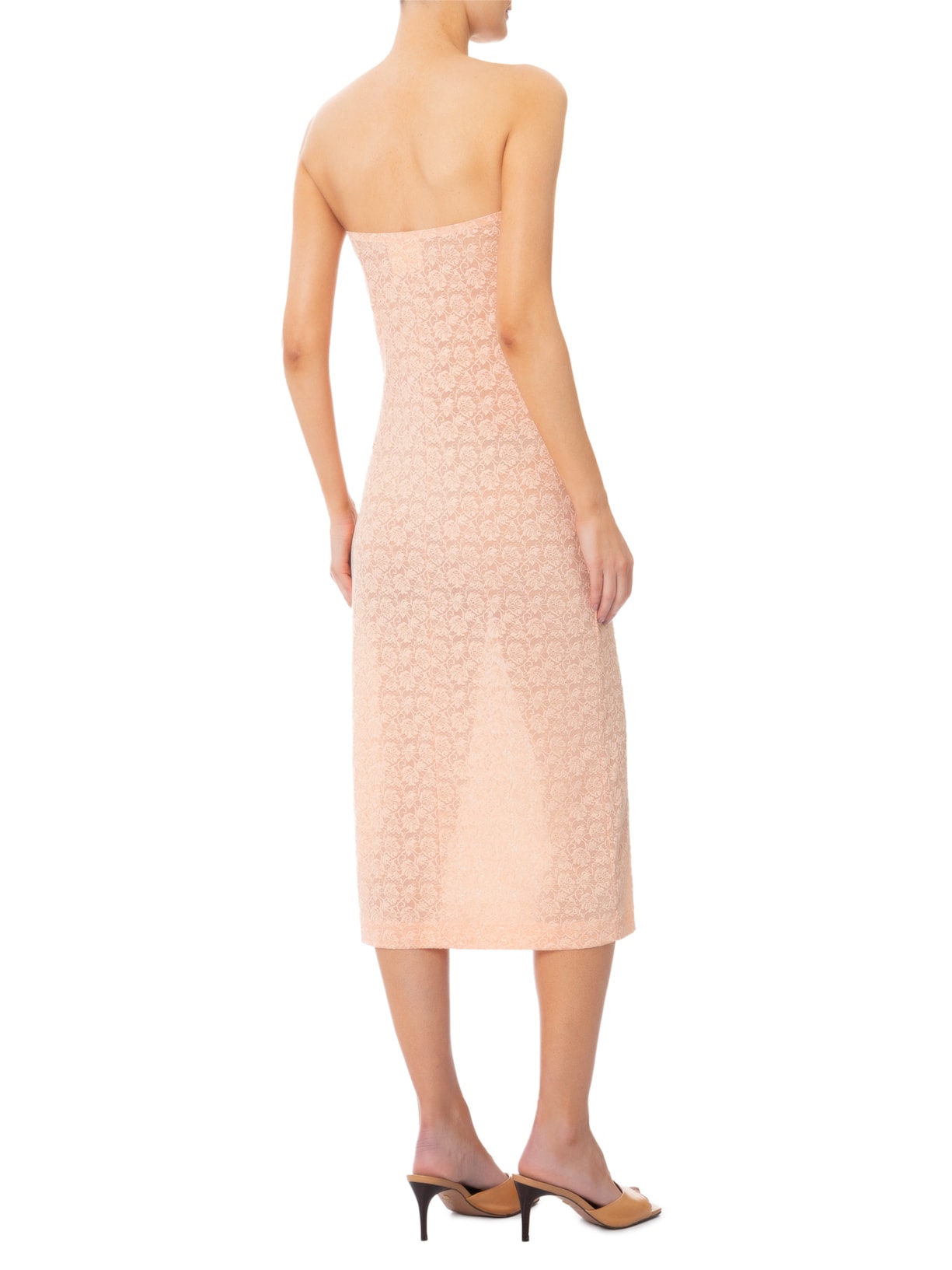 Vestido Organza Mesa Rosa Paula Raia