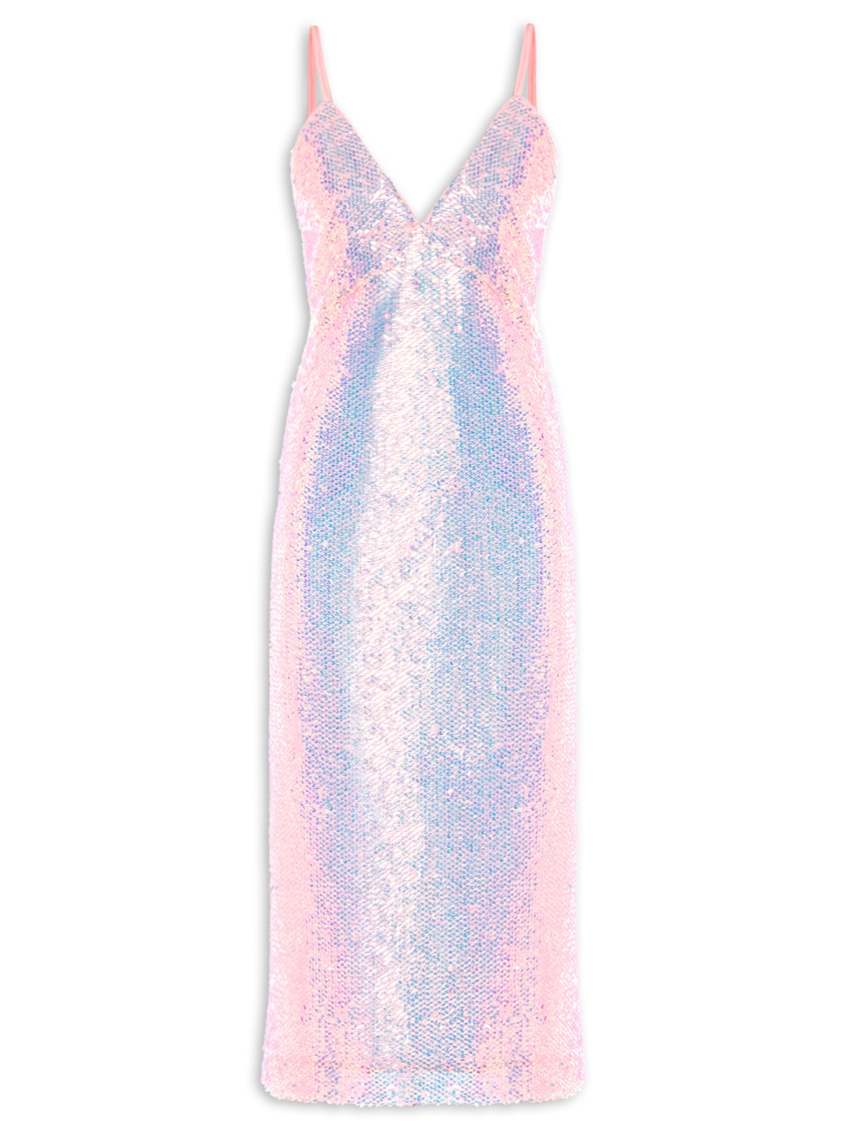 Vestido Paetê Famingo Fay - Rosa