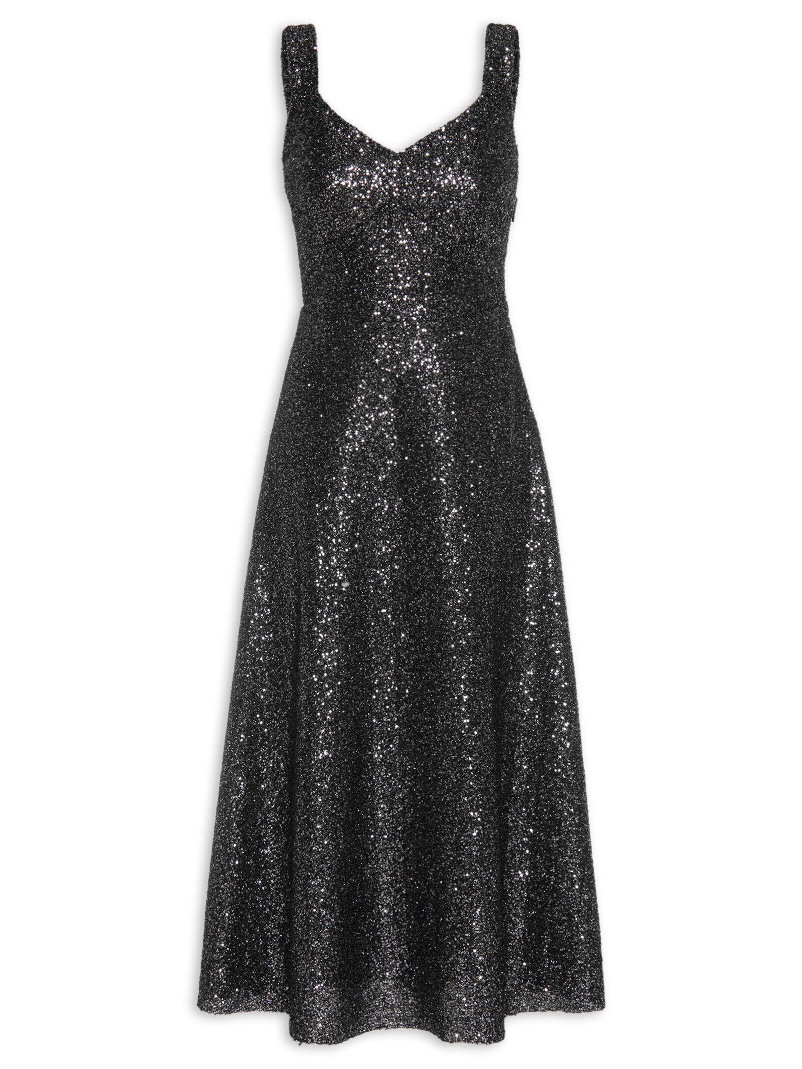 Vestido Paetê - Mixed - Preto Vestido Paetê - Mixed - Preto