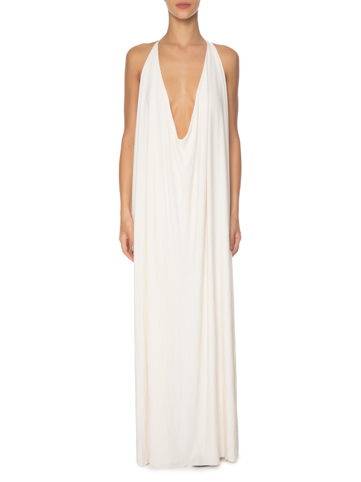 Vestido Paloma Off White Marina Bitu