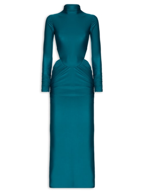 Vestido Pamela Aquamarine - Azul