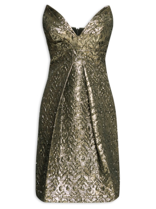 Vestido Pamela - Dourado