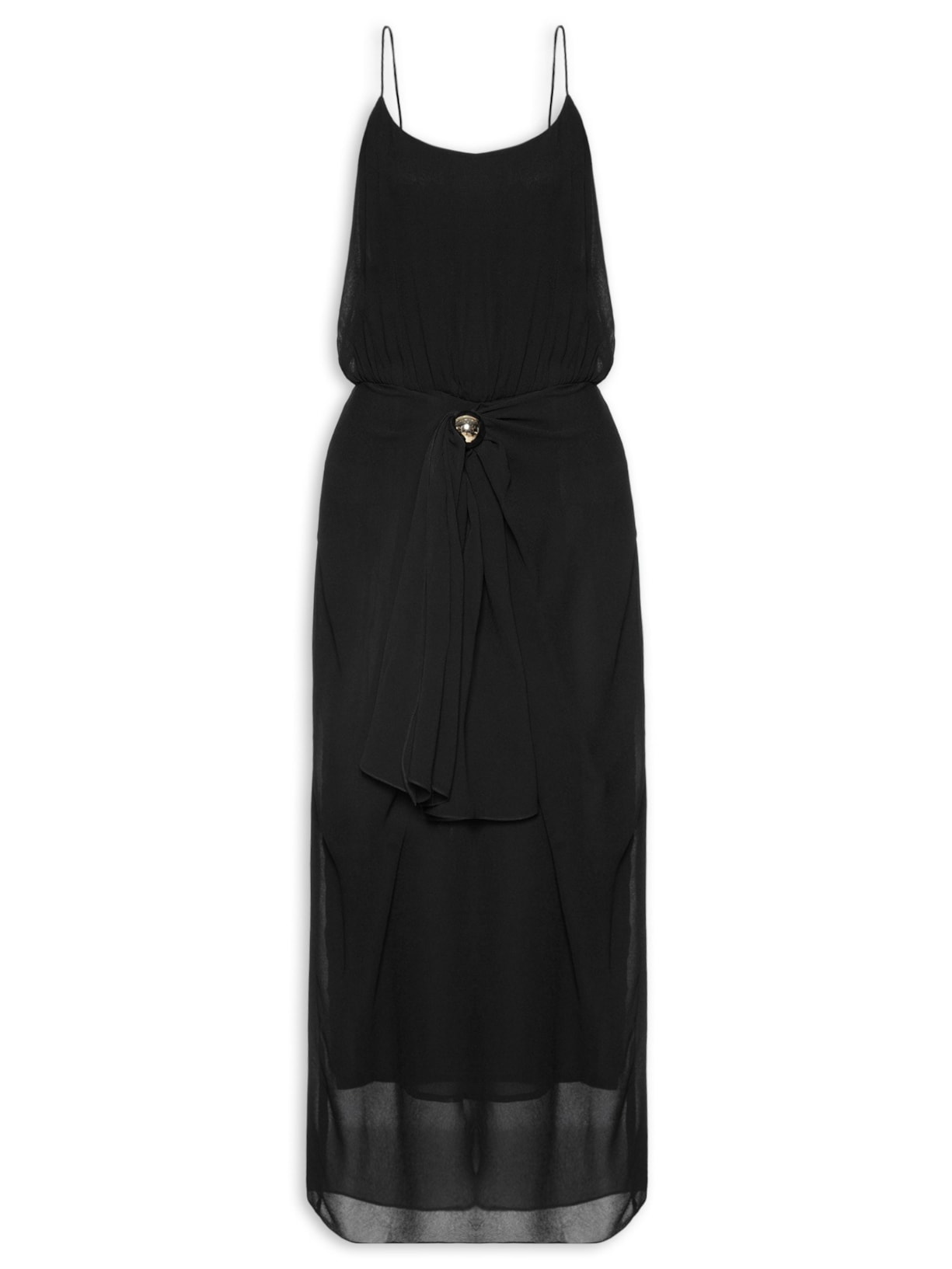 Vestido Panneaux - Preto