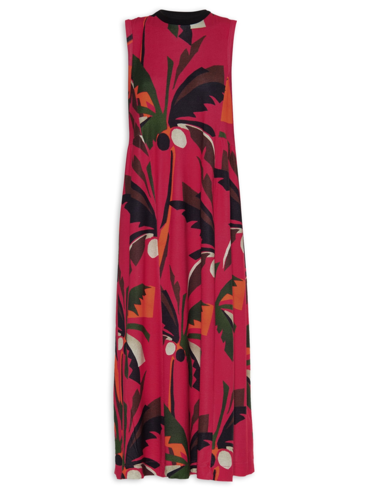 Vestido Paraquedas Coqueiro - Rosa