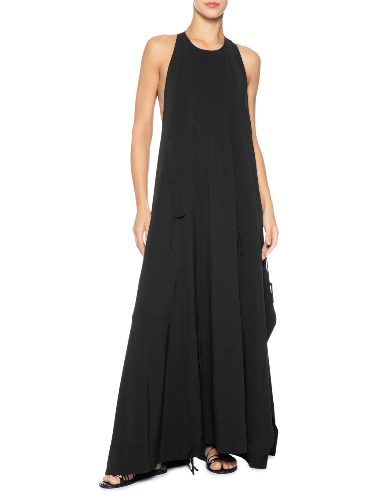 Vestido Paraquedas Superlight Preto Osklen