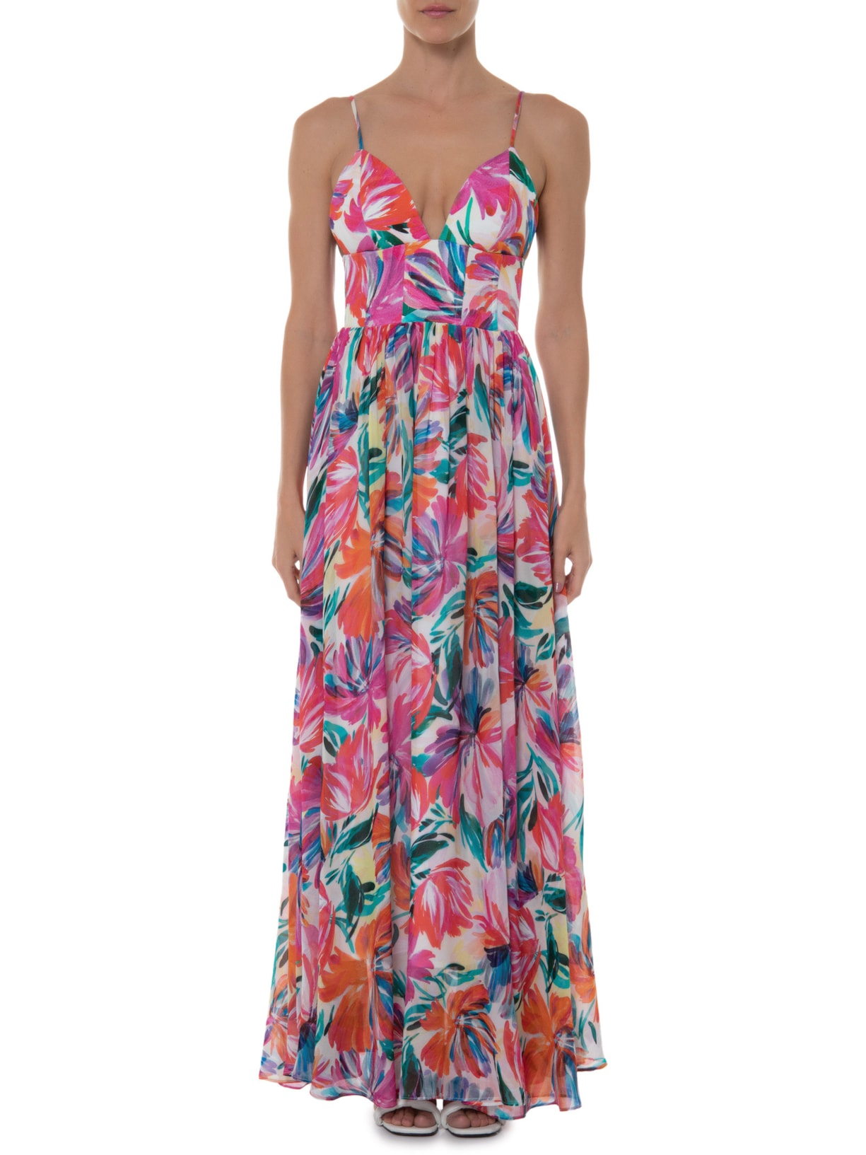 Vestido Patty Rosa Carol Bassi + Ana Paula Siebert