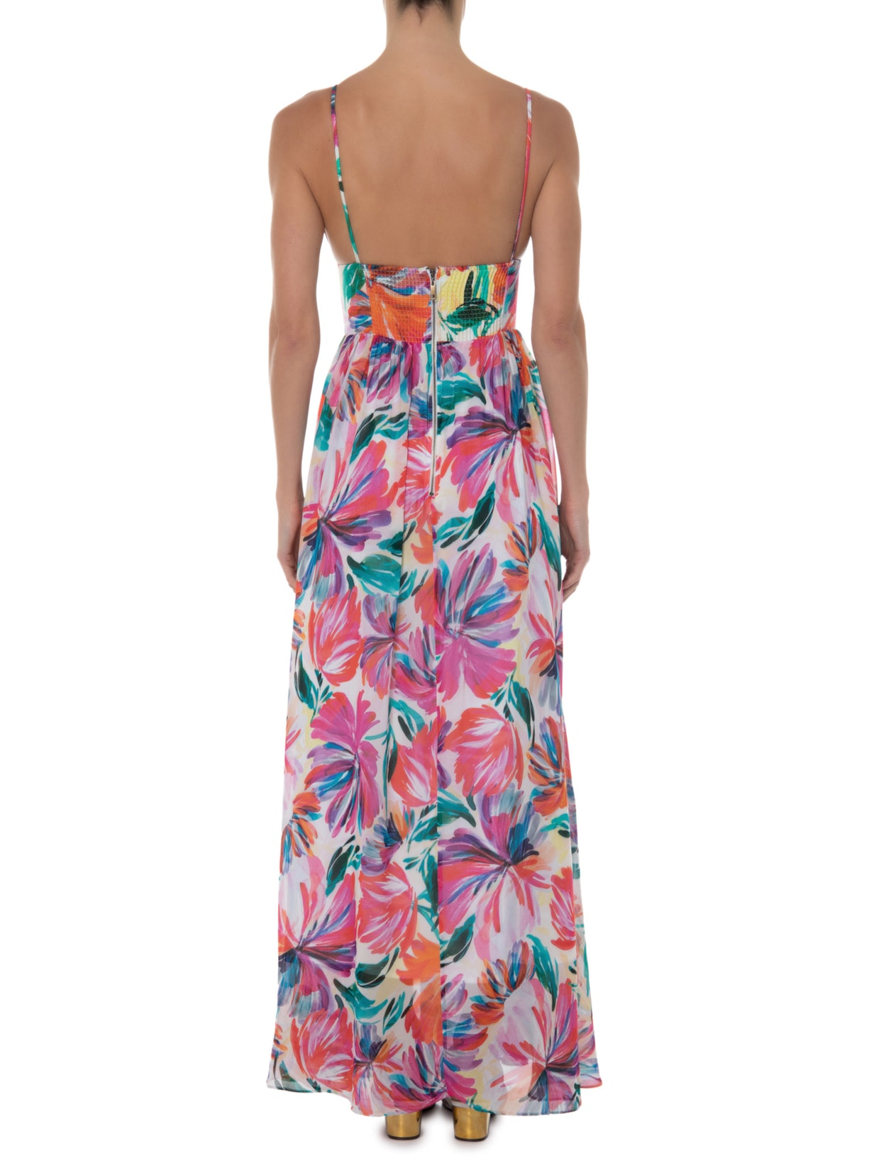 Vestido Patty Rosa Carol Bassi + Ana Paula Siebert