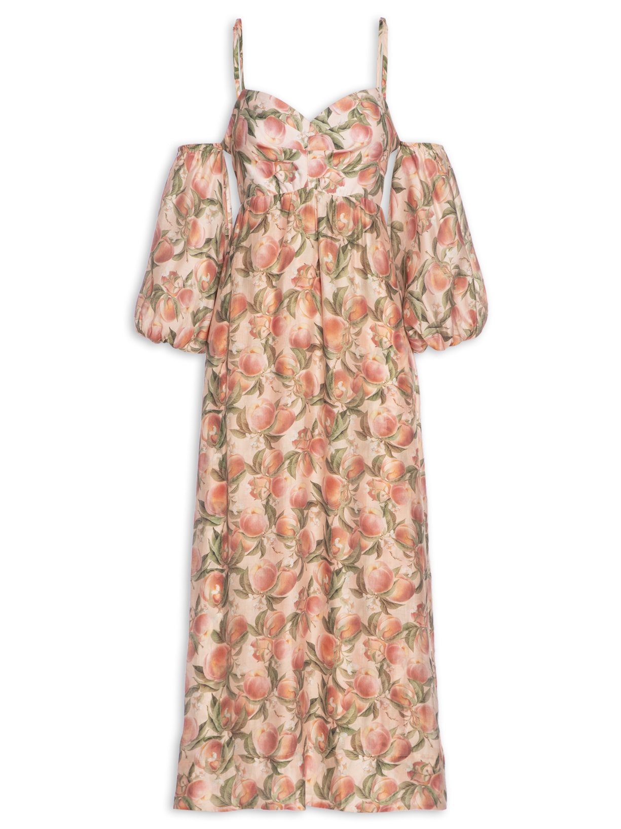 Vestido Peach - Laranja