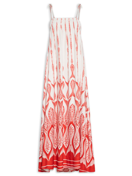 Vestido Peixe Correnteza - Branco