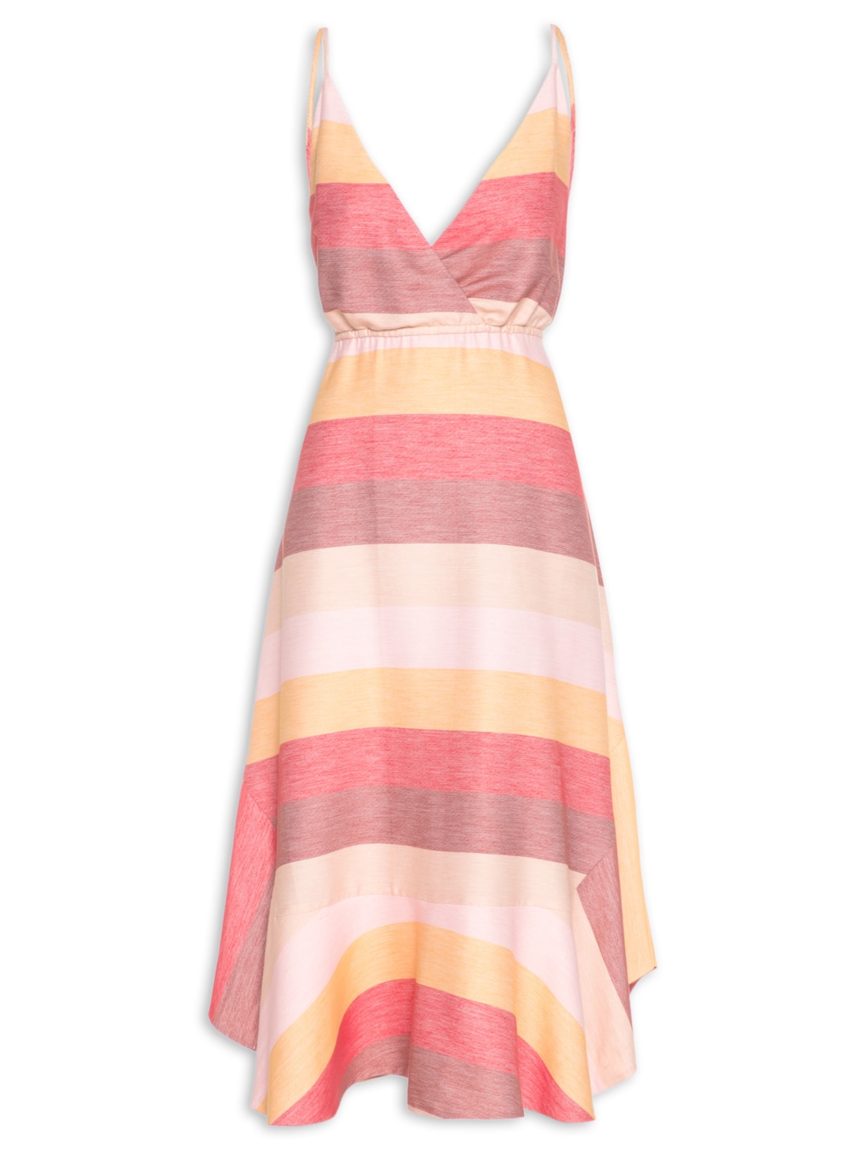 Vestido Piegan - Vermelho