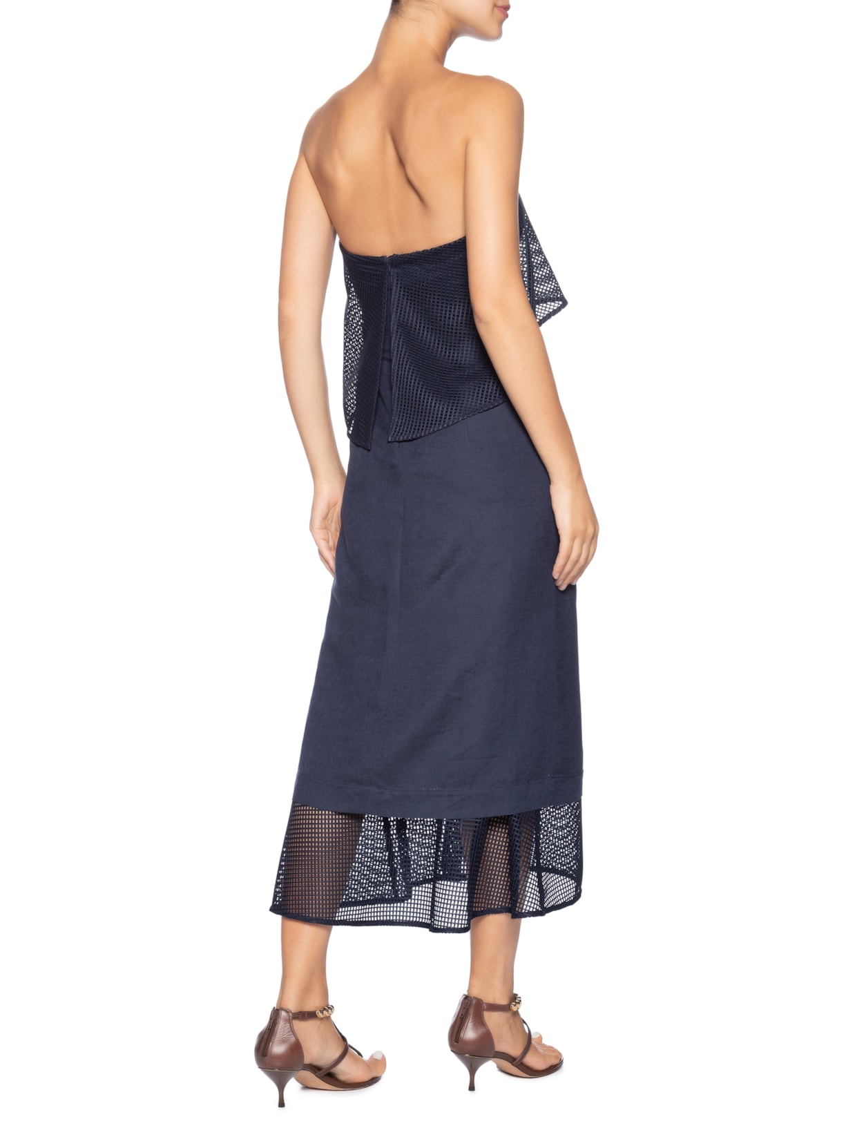 Vestido Pilar Azul Le Lis