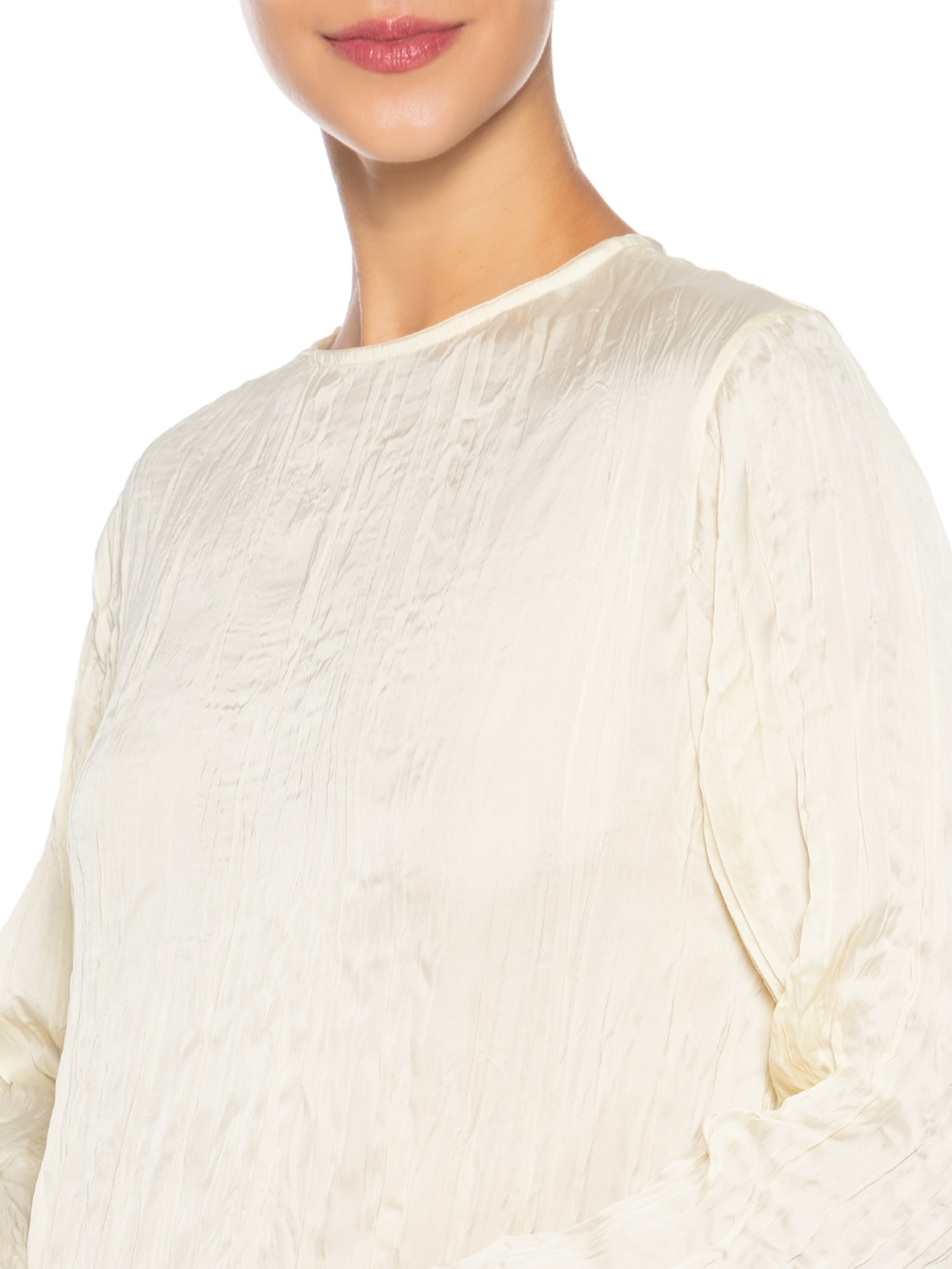Vestido Pincel Creme Bege Marina Bitu