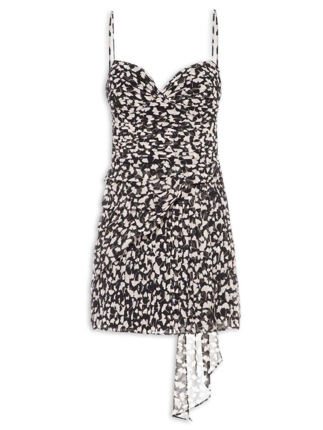 Vestido Pinina Curto - Preto