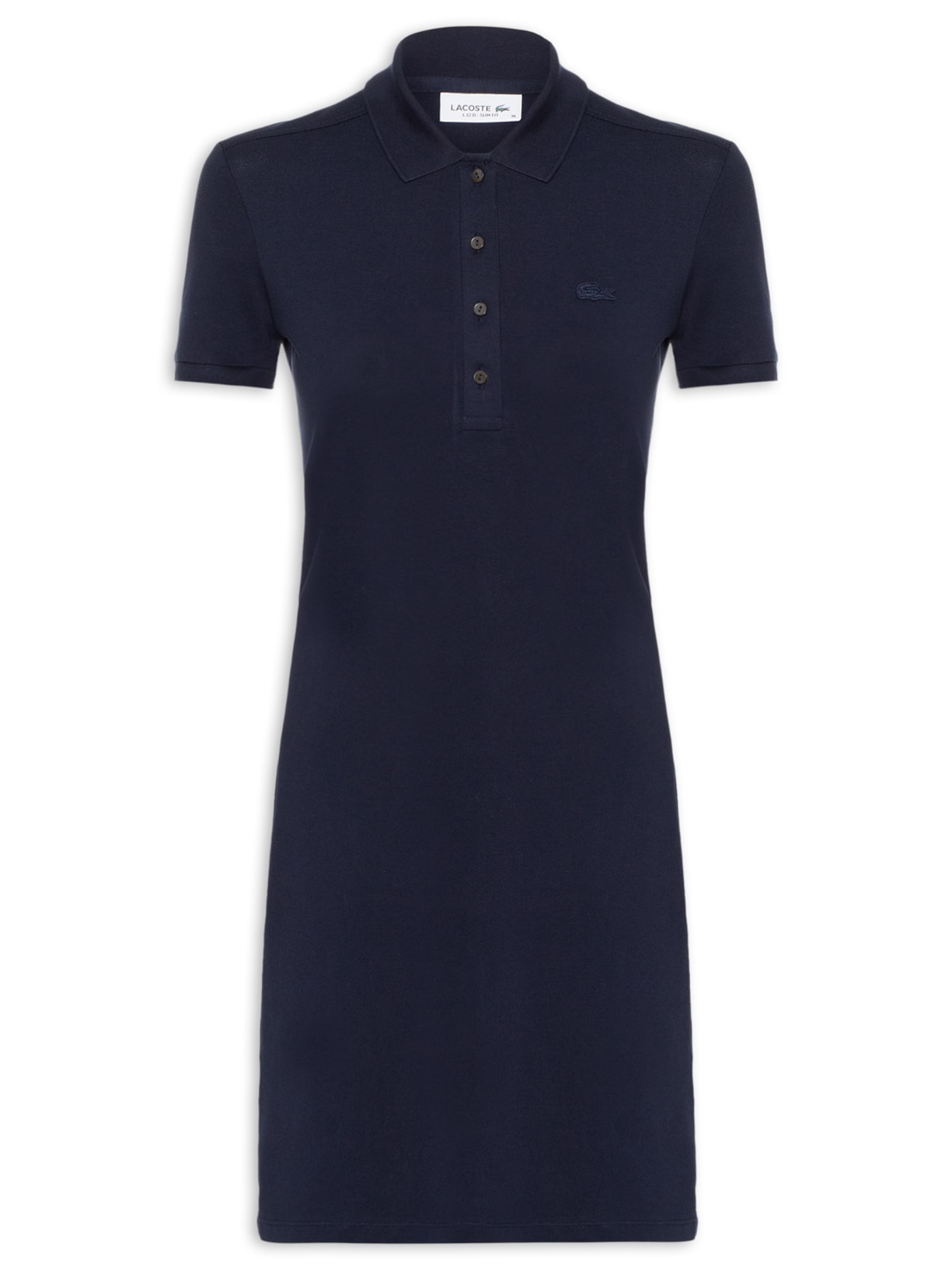 Vestido Piquet - Azul