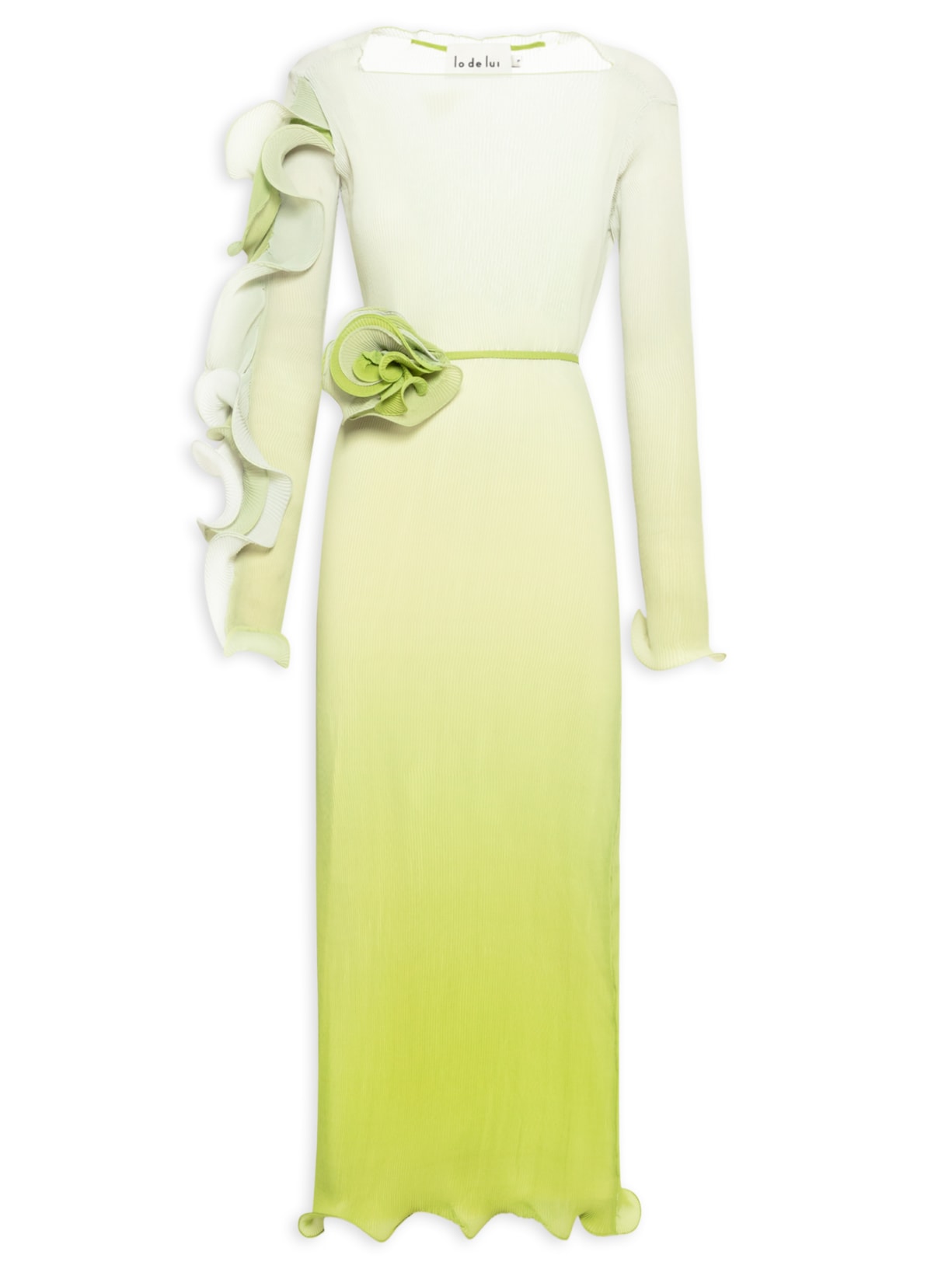 Vestido Plissado Sienna - Verde