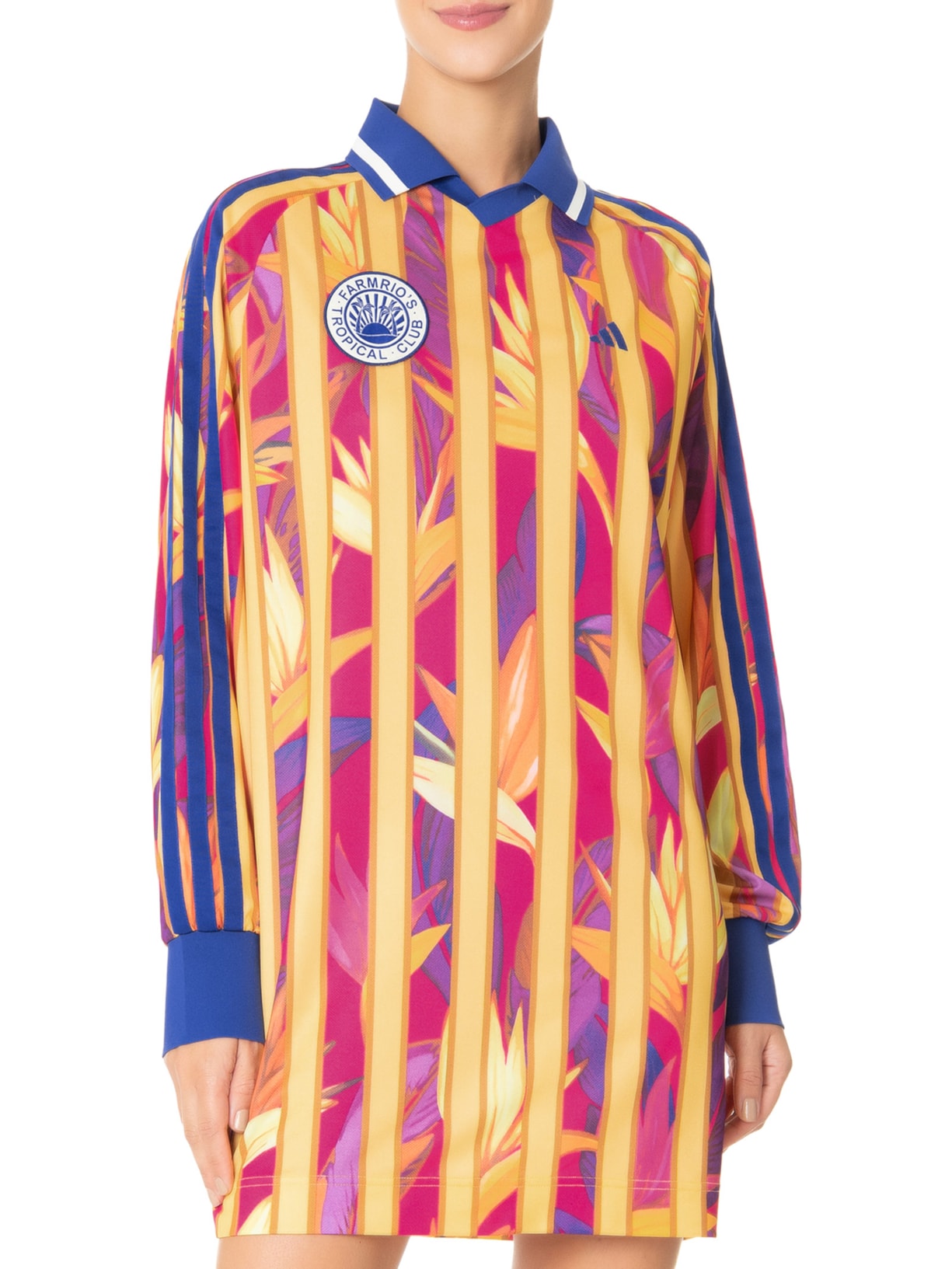 Vestido Premium Dress  Rosa Adidas + Farm
