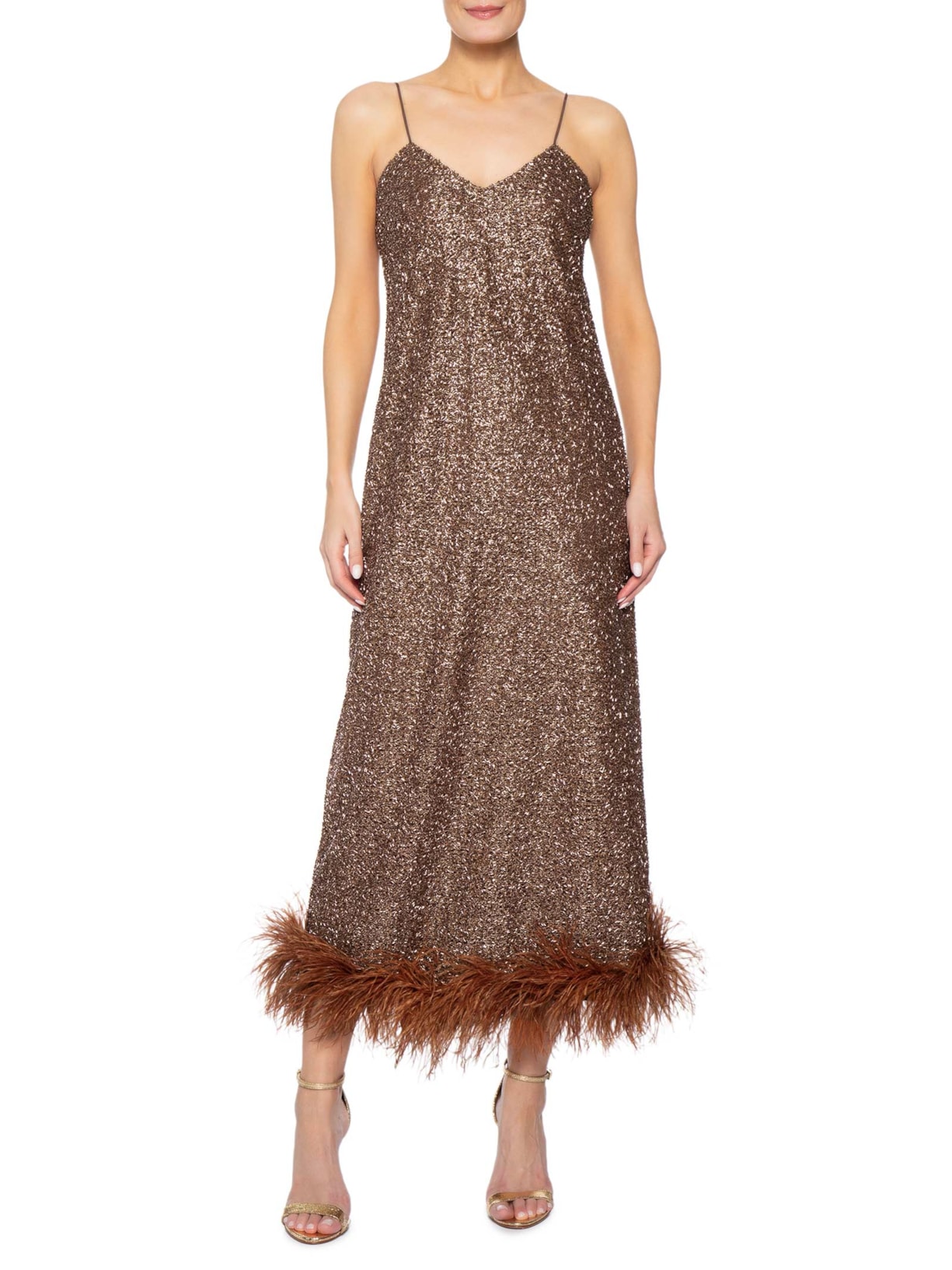 Vestido Prosseco Marrom Baila