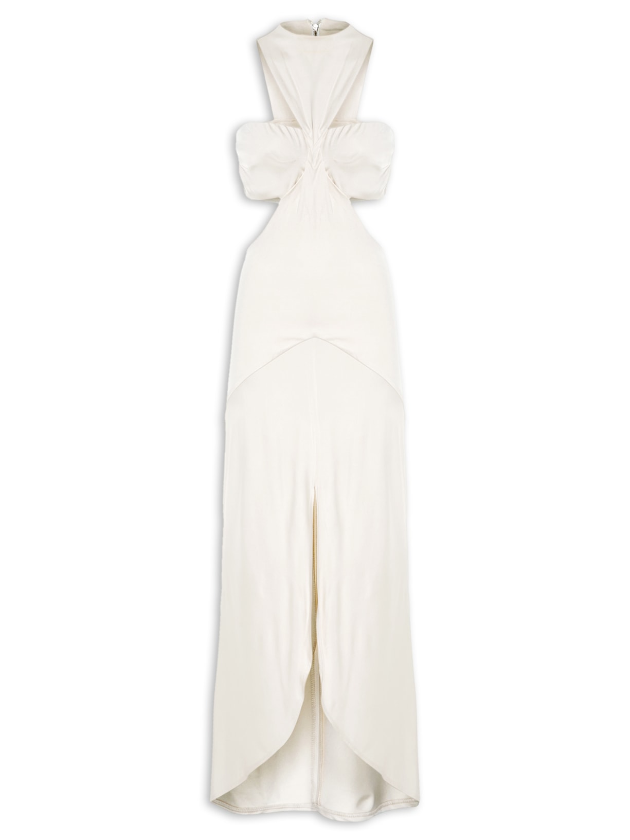 Vestido Quiet Rayon Off White Lilly Sarti