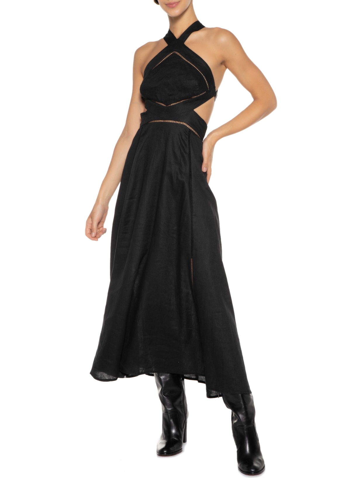 Vestido Rachel Preto Bo.bô