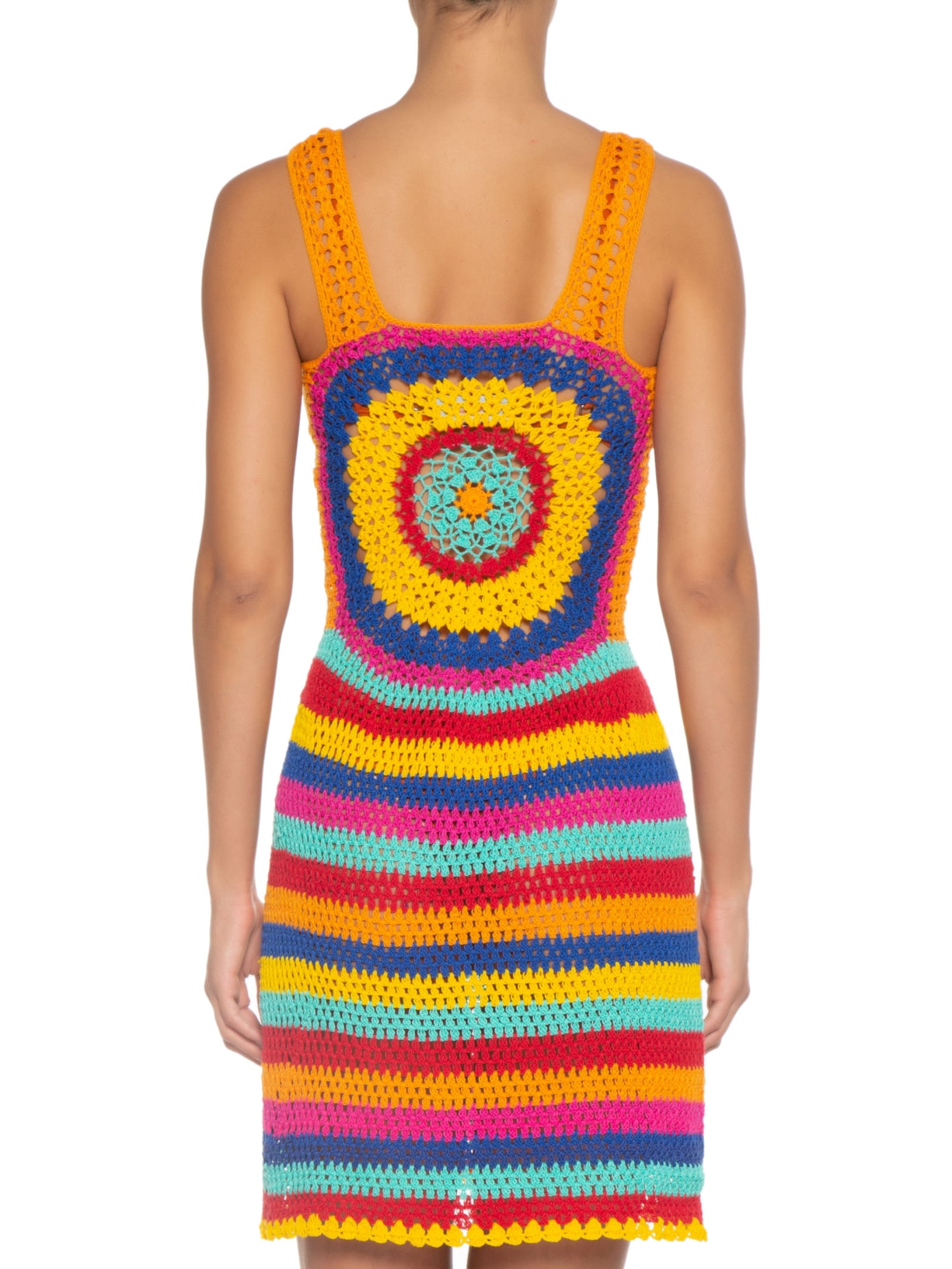 Vestido Rainbowtoo Laranja Alix Brand