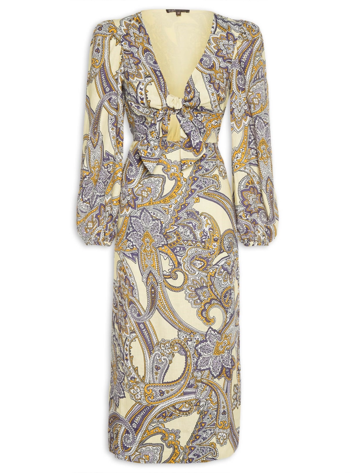 Vestido Ramona Midi - Amarelo