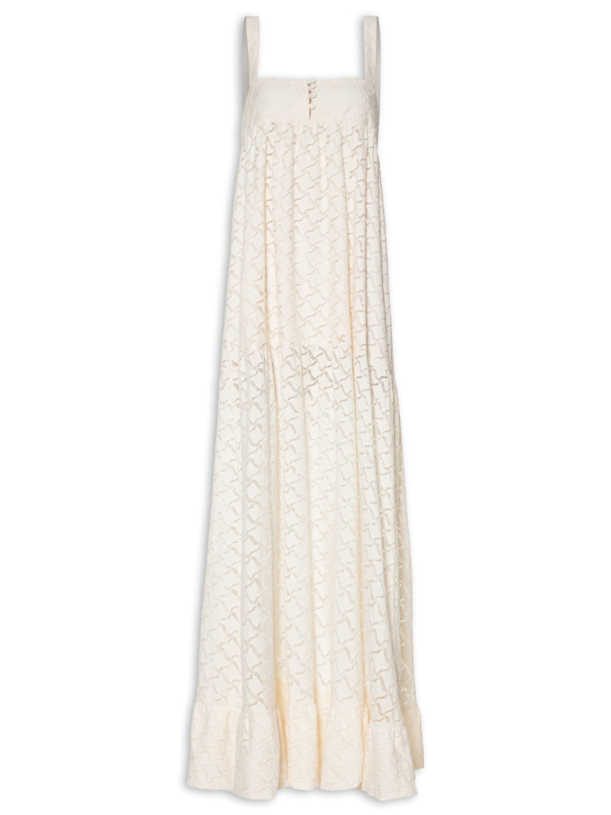 Vestido Recordar Off White A.niemeyer
