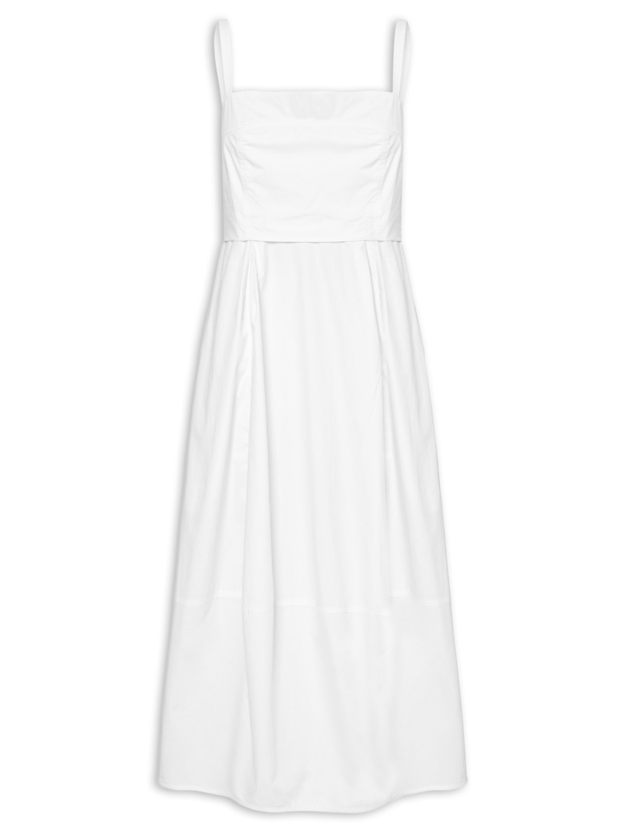 Vestido Recortes - Branco