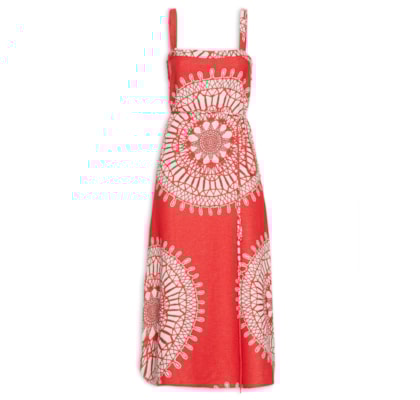 Vestido Reflexo - Vermelho 