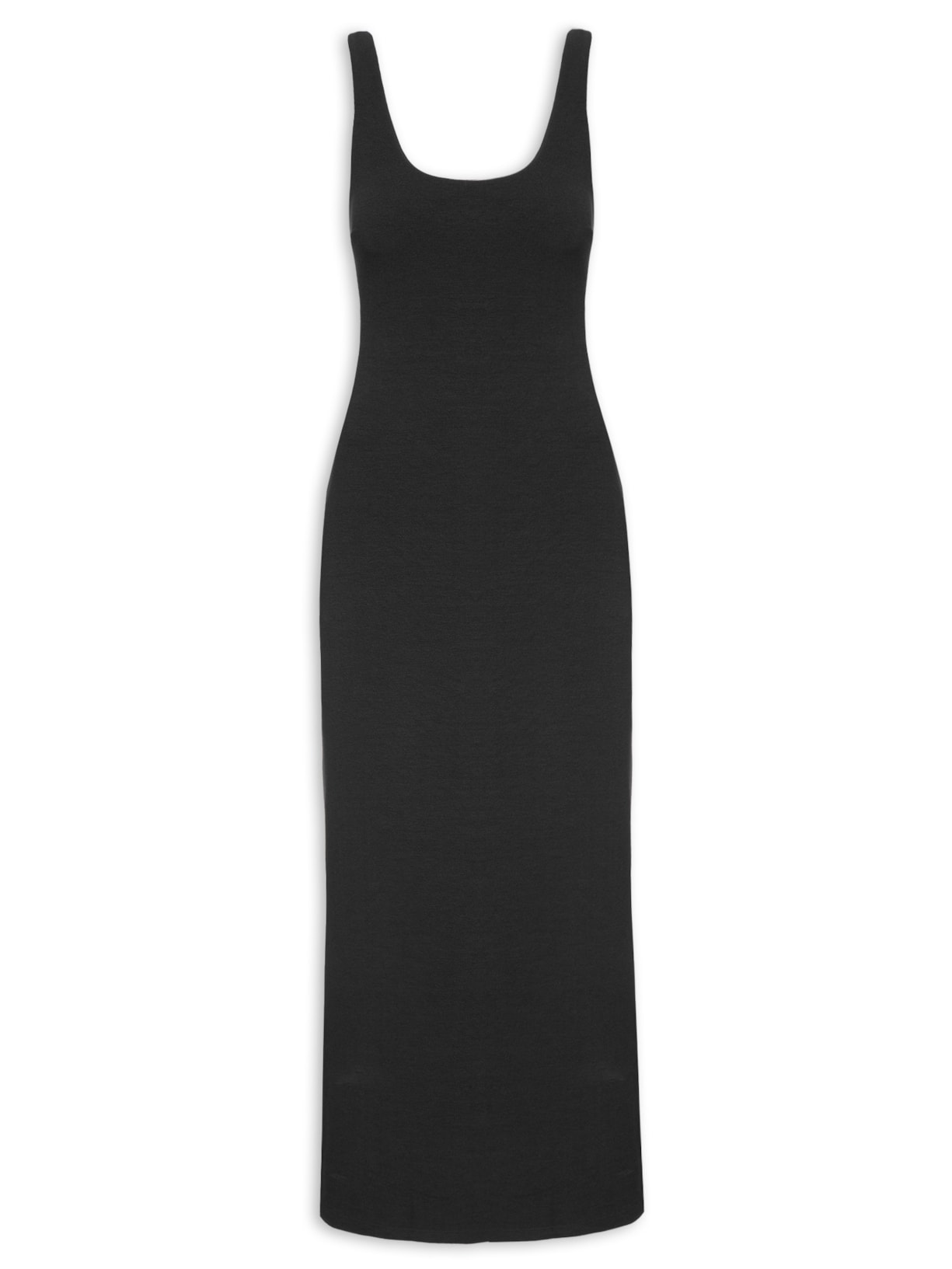 Vestido Regata Cut Out - Preto