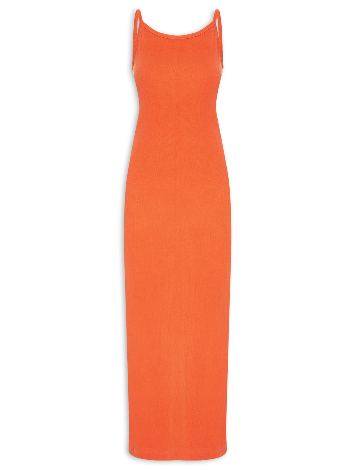 Vestido Regata Decote Costas - Laranja